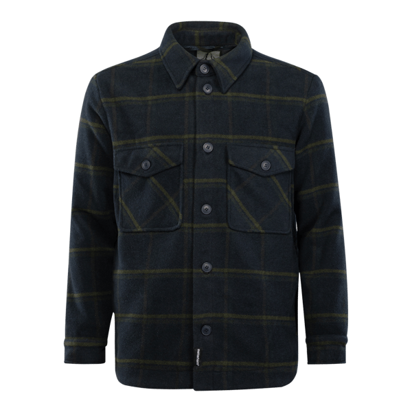 Tabei Overshirt Navy/green Unisex