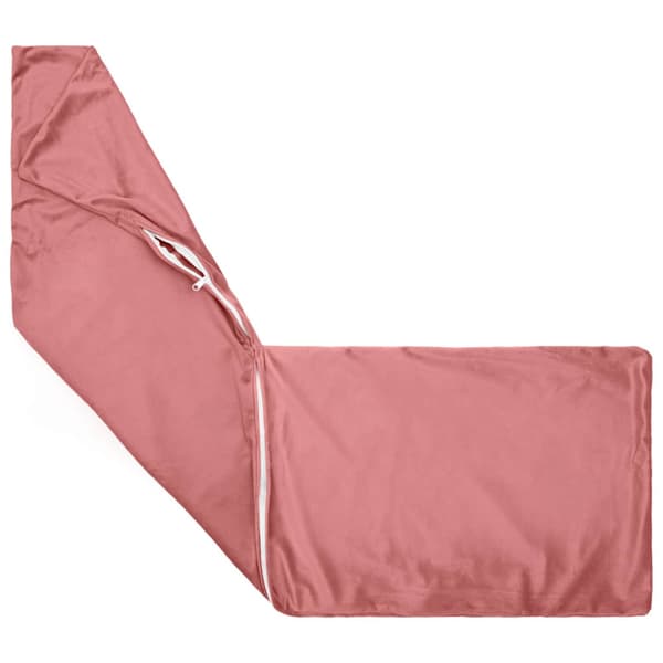 Kuddöverdrag HEERLEN Rosa 40 x 145 cm Sammet