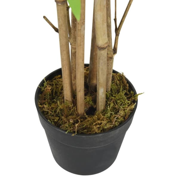 Konstväxt bambu 1288 blad 180 cm grön