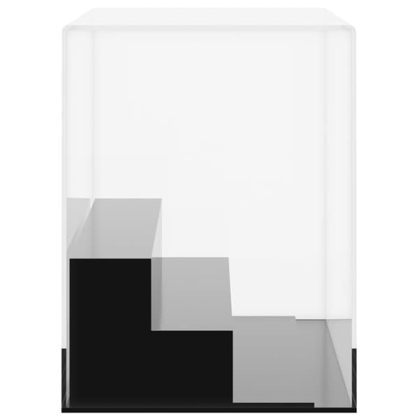 Akryllåda transparent 25x12x16 cm