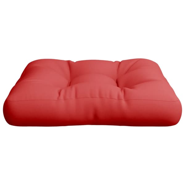 Palldyna röd 60x60x12 cm tyg