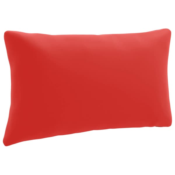 1-delad ryggkudde PUTTEN 100% Polyester Röd 80 x 40 x 15 cm