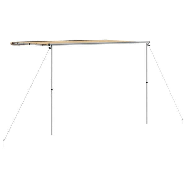 Husvagnsmarkis 3x2x2,15 m beige