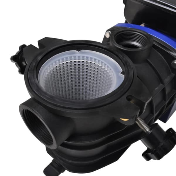 Poolpump elektrisk 500W blå