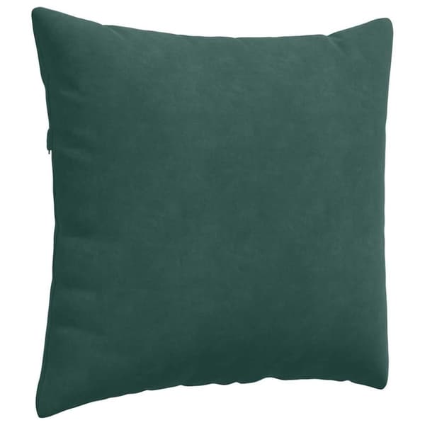 Sofakuddar 2 pcs Mörkgrön 50 x 50 cm Kordread tyg