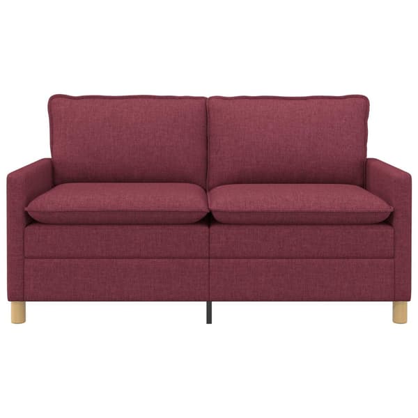 Soffa Vinröd Tyg
