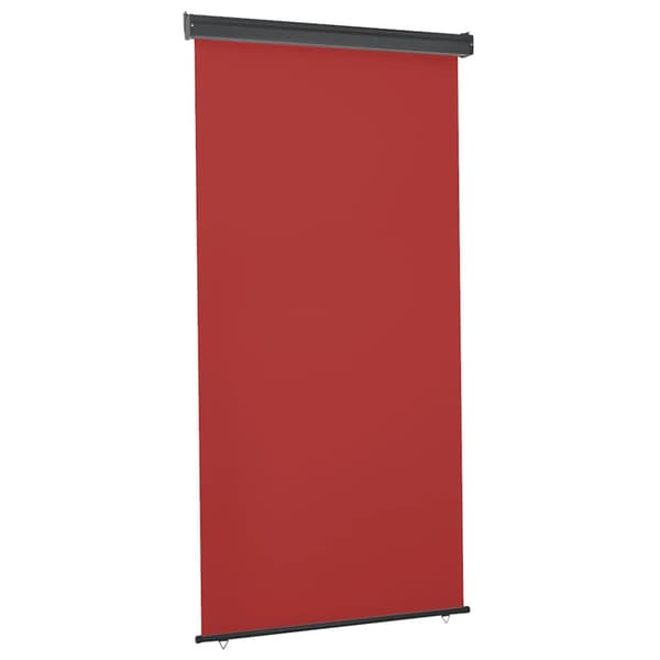 Balkongmarkis 125x250 cm röd