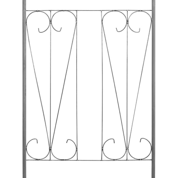 Pergola för klätterväxter mörkgrön