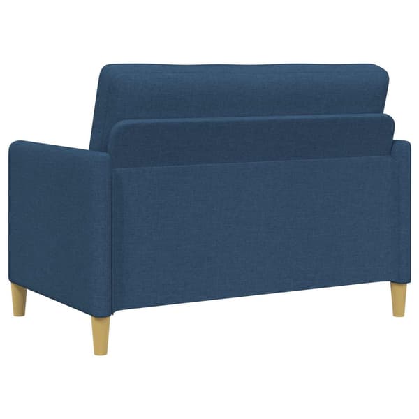 Soffa med förvaring Blå 122 x 78 x 87 cm Polyester