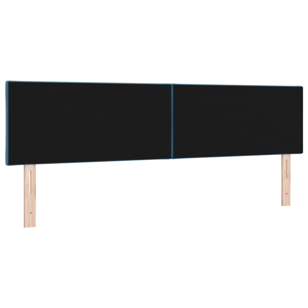 LED huvuddyna Mörkblå 180 cm Sammet