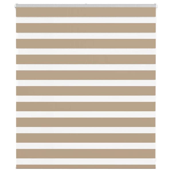 Rullgardin zebra 120x100 cm tyg bredd 115,9 cm polyester