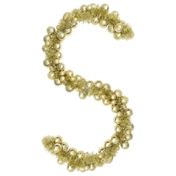 Julkulagirland Guld 186 cm Polystyren