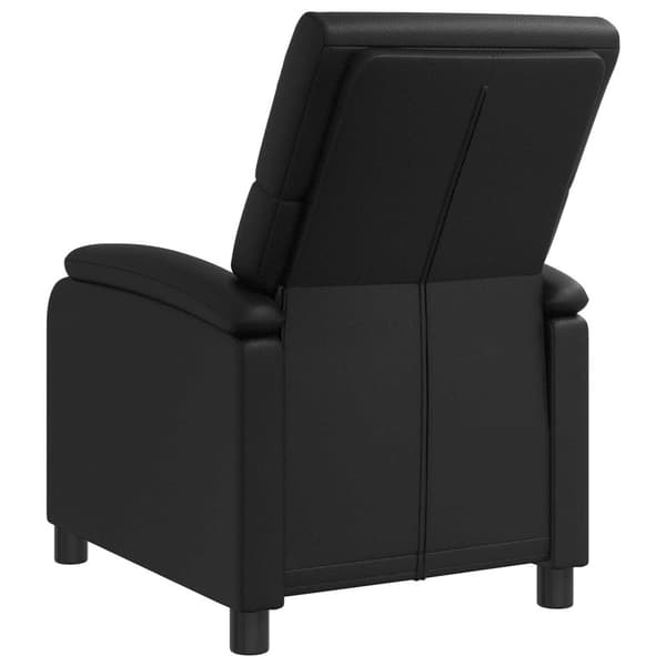 Recliner Svart Konstläder