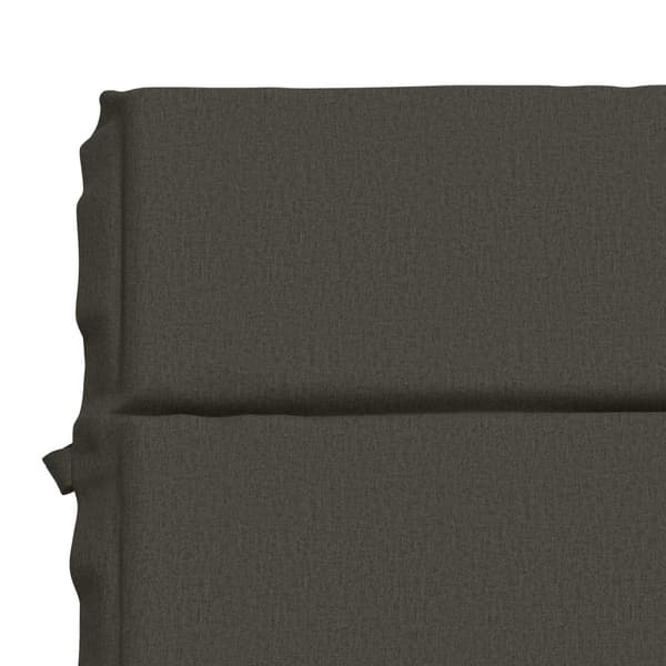Solstol Kudde GEMERT 100% Polyester Antracit 200 x 80 x 3 cm