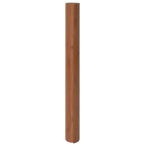 Matta rektangulär brun 60x300 cm bambu