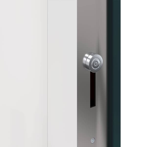 Framdörr Antracit 88 x 200 cm PVC