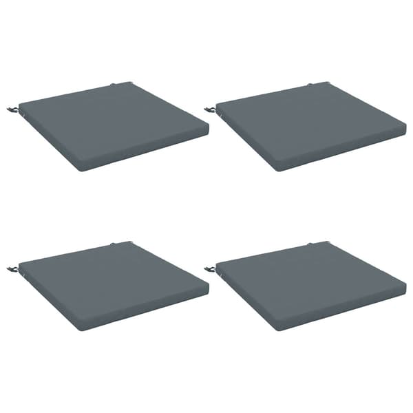4-delade Sittdynor SOEST 4 st 100% Polyester Blå 60 x 60 x 5 cm