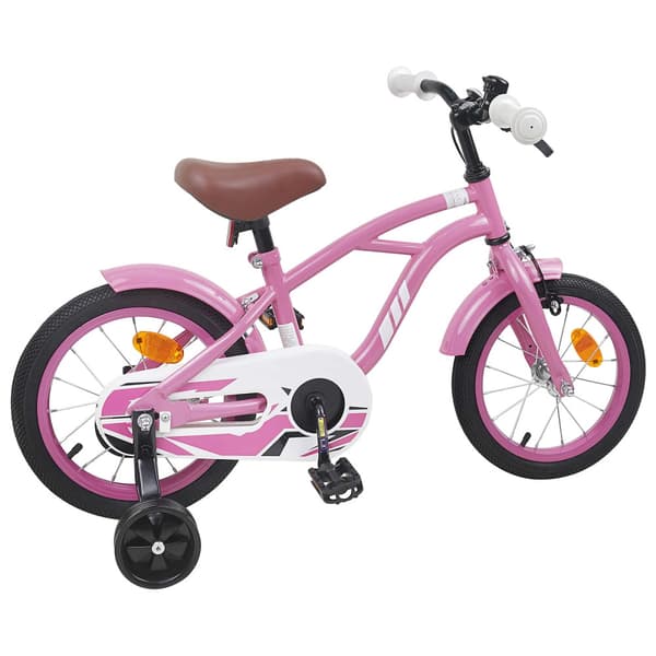 Barncykel 12 Tum för 2-4 åringar Ljusrosa