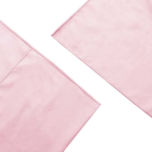 Utomhus Stols Handdukar 2 pcs Rosa 130 x 60 cm