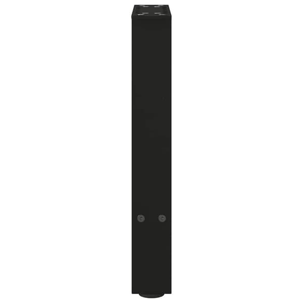 Soffbordsben svarta 2 st 38x(42-43) cm stål