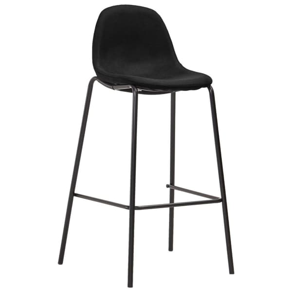 Bargrupp 3 delar tyg svart