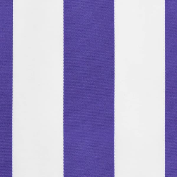 Markisvolang blå och vit randig 6 m