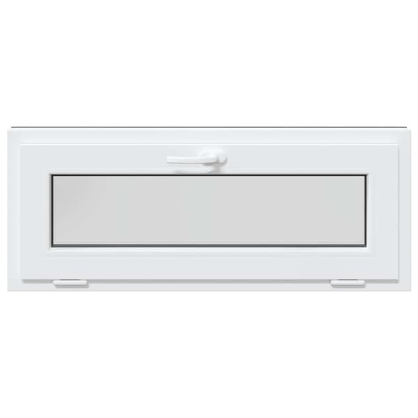 Källarfönster RISOR 100 x 40 cm PVC och glas