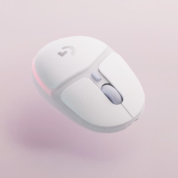Logitech G G705 datormöss högerhand Trådlös RF + Bluetooth Optisk 8200 DPI