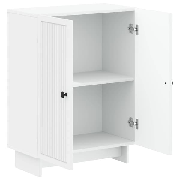 Badrumsskrubb EDE Vit 59,5 x 31 x 80 cm Konstruerat trä
