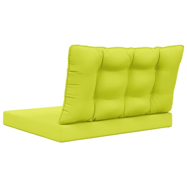 Utomhus Soffa Kudde 2 pcs Grön Polyester