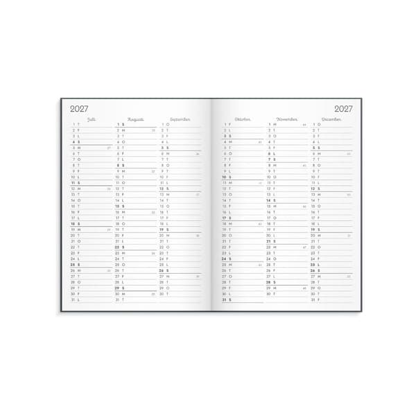 Kalender Doodle inbunden 26/27