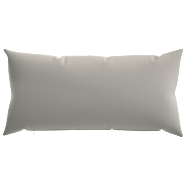 Kuddöverdrag 6 st HEERLEN Grå 40 x 80 cm Polyester