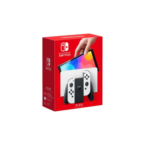 Nintendo Switch OLED - Spelkonsol - vit