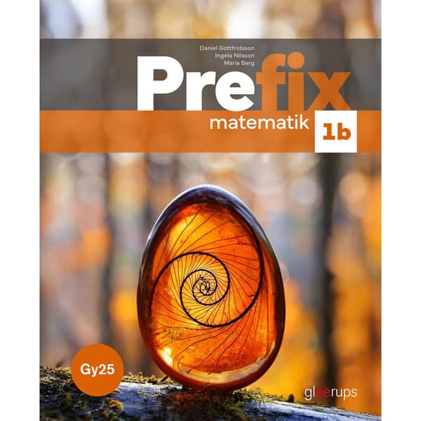 Prefix matematik 1b, bok, Gy25 (häftad)