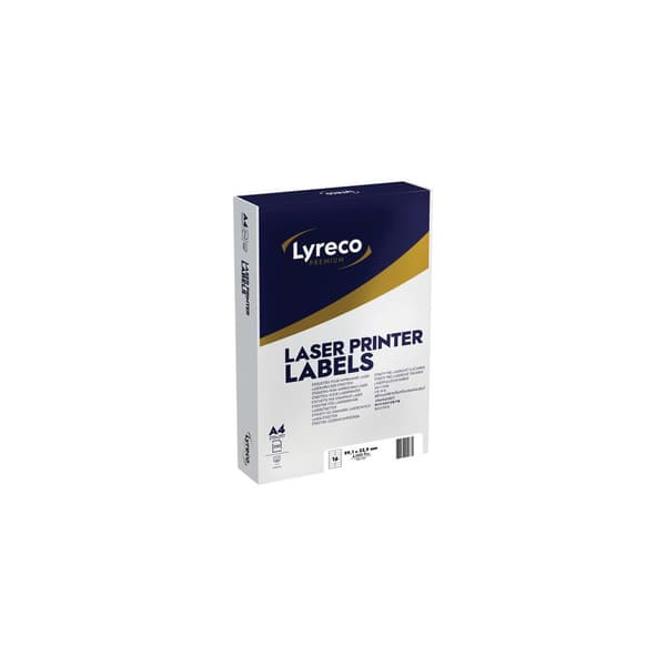 Etikett LYRECO 99,1x33,9mm 4000/fp