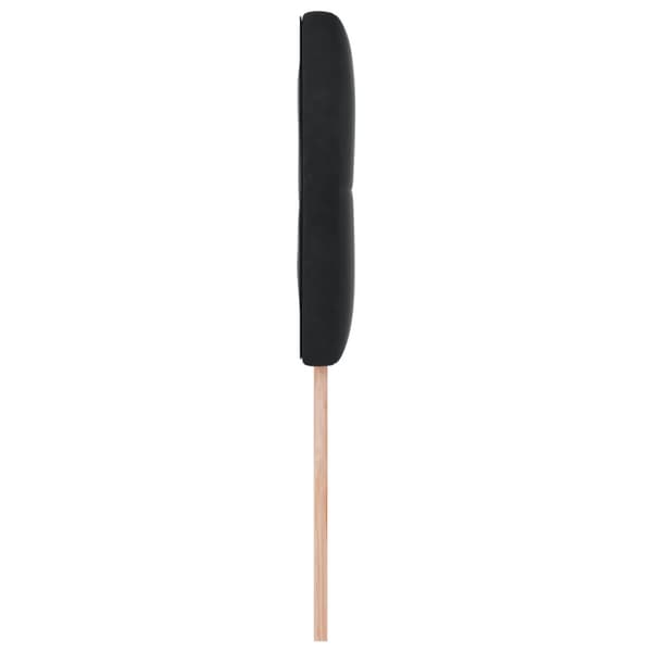 Huvudgavel Svart 90 cm Sammet
