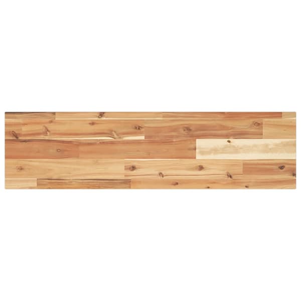 Bordsskiva rektangulär 80x20x2 cm massivt akaciaträ
