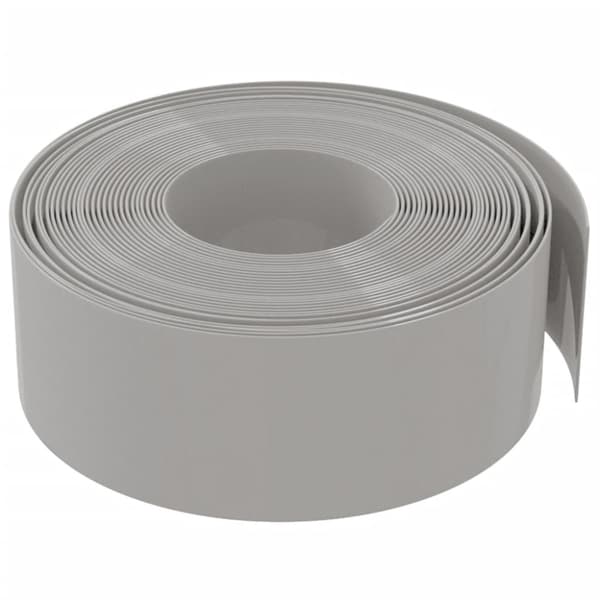 Rabattkant grå 4 st 10 m 20 cm polyeten