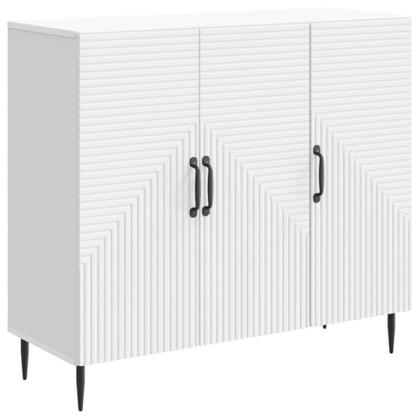 Sideboard Vit 89 x 34,5 x 80 cm Konstruerat trä