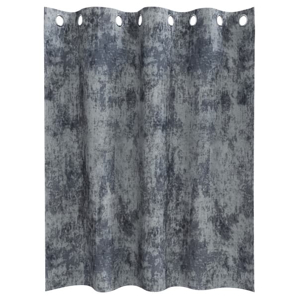 Sammetsgardiner 2 pcs Silvergrå 140 x 140 cm Sammet