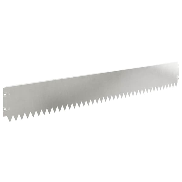 Kant för gräsmatta 10 pcs 103 x 15 cm Stål Silver