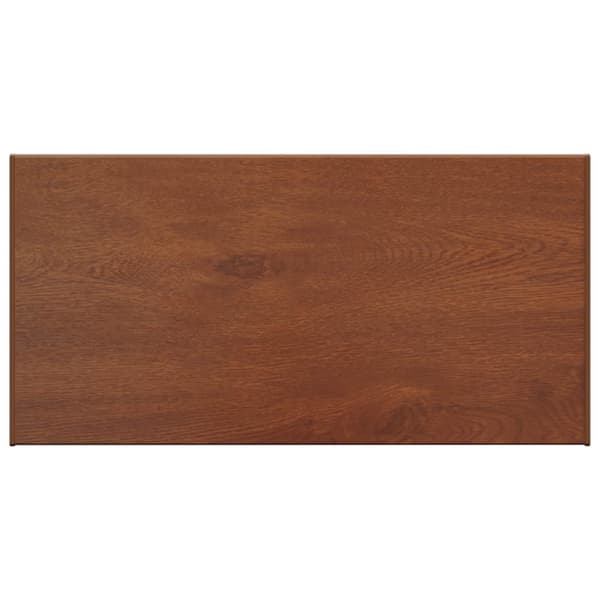 Fönsterbräda Brun trä 80 x 45 x 4,5 cm PVC