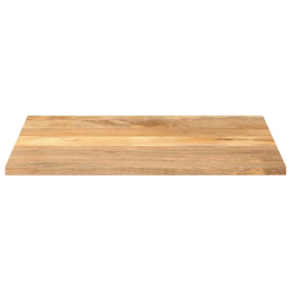 Bordsskiva 100x80x2,5 cm rektangulär massivt mango-trä