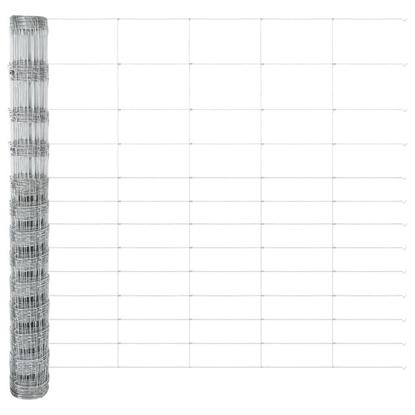 Stängselstolpe Galvaniserad 50 x 1,5 m Stål