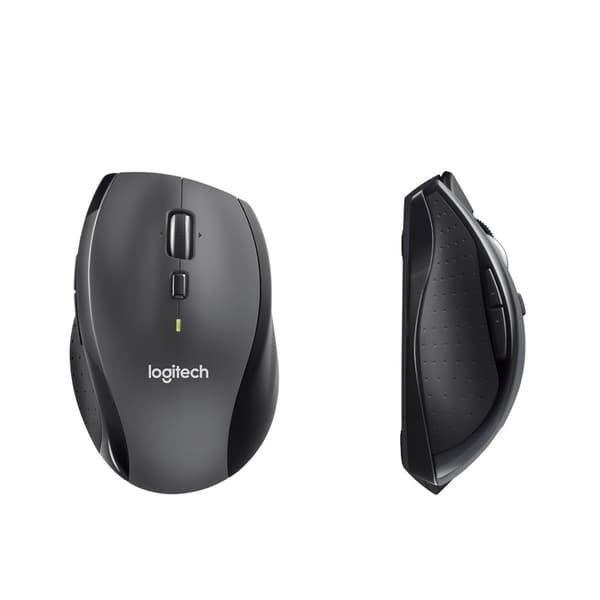 Logitech M705 - mus - 2.4 GHz - grå