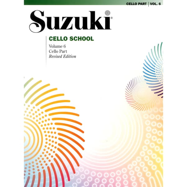 Suzuki cello school volume  6 rev. (häftad, eng)