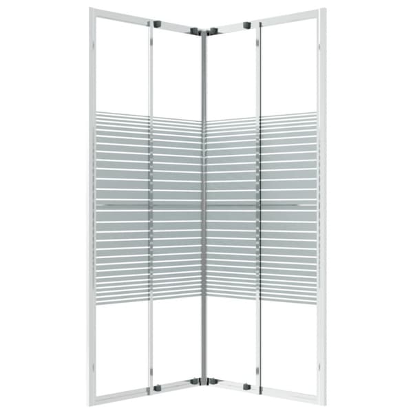 Duschvägg ESG 80x80x180 cm