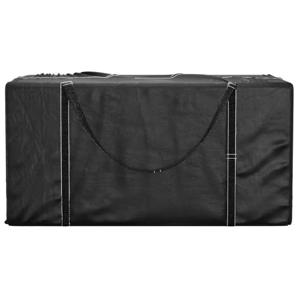 Dynväskor 2 st svart 150x75x75 cm polyeten