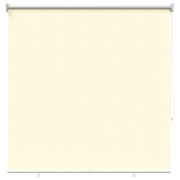 Rullgardin UV-skydd Gräddvit 120 x 140 cm Polyester