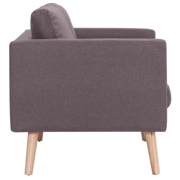 Soffgrupp 2 delar tyg taupe
